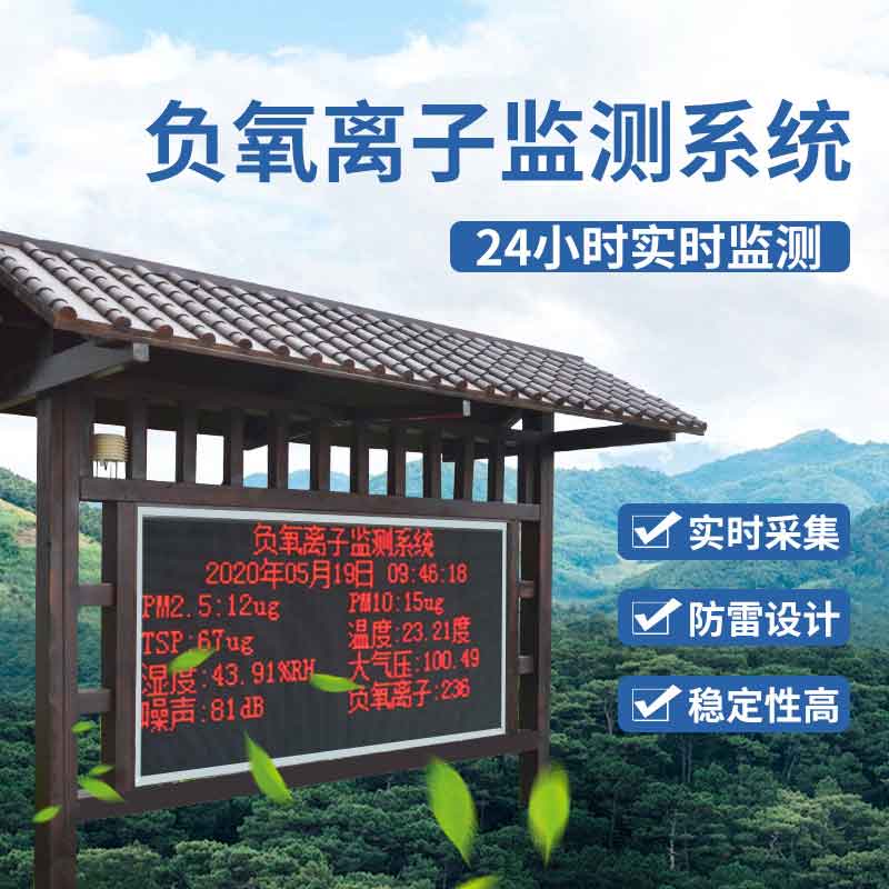 大气负氧离子监测站厂家介绍